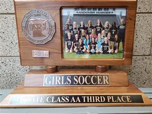 Girls Soccer State Class AA Third Place 